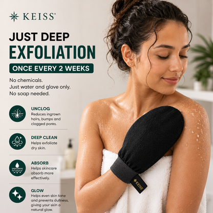 Keiss™ | Moroccan Exfoliating Scrub Glove