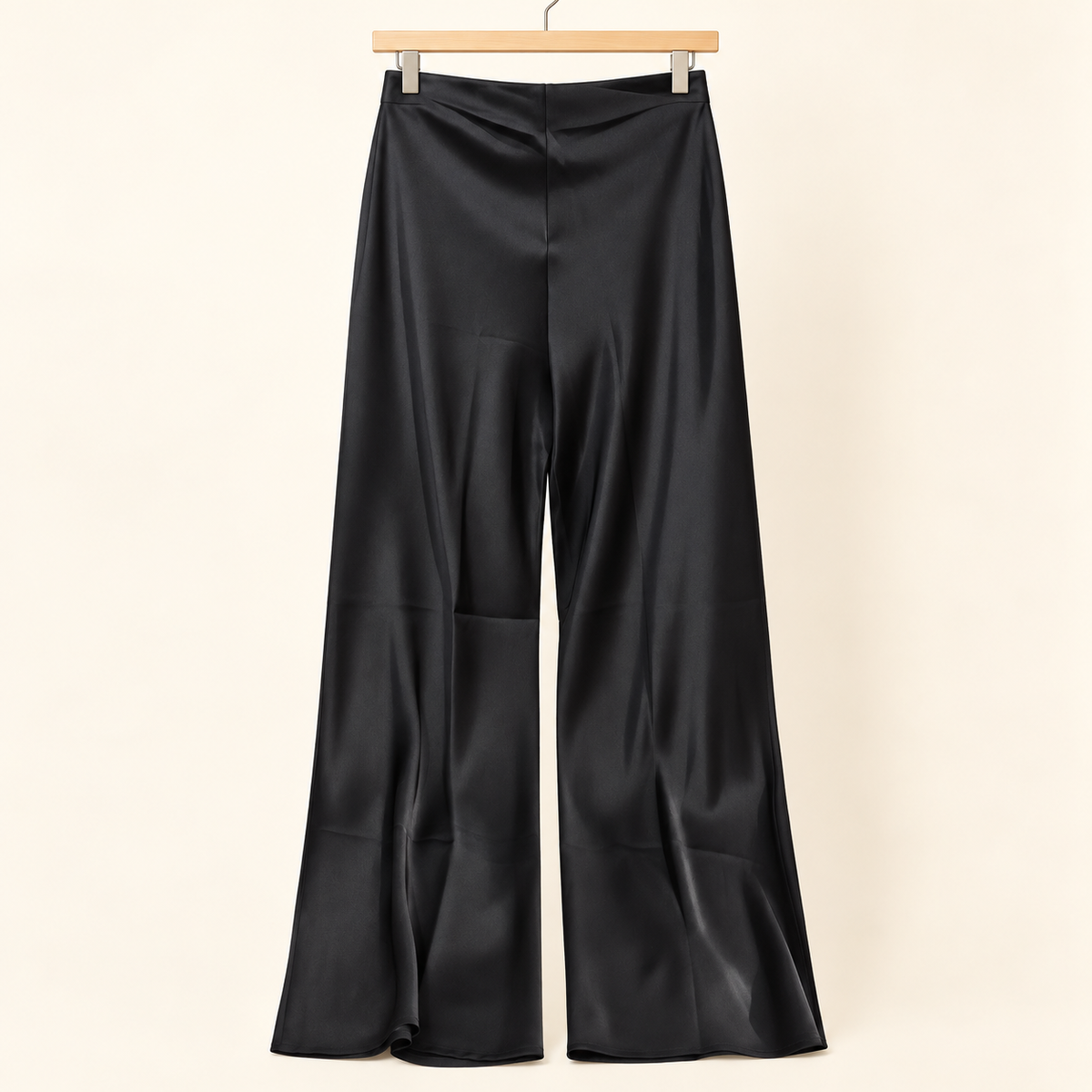 Celeste | Satin-Look Wide-Leg Pants