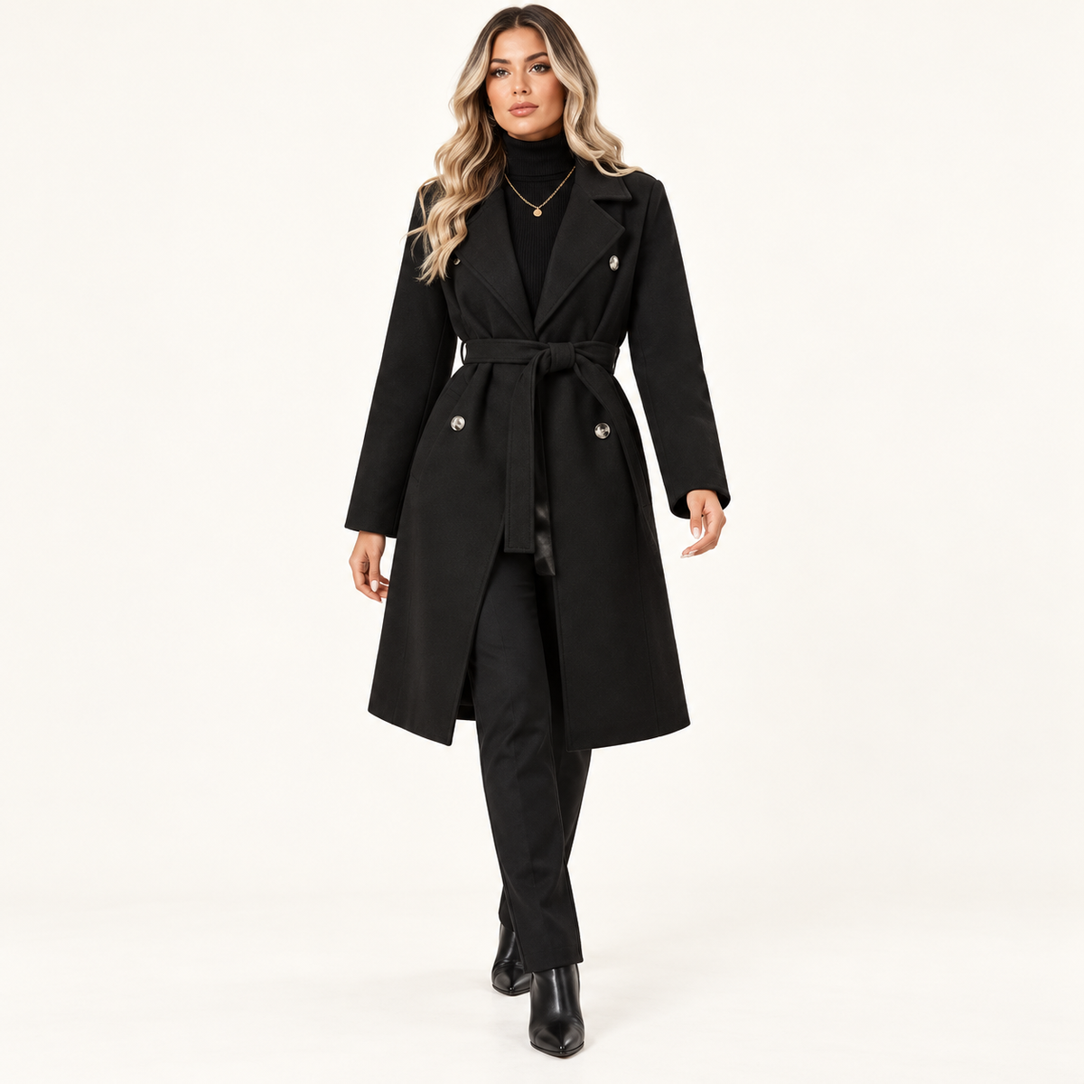 Margot | Belted Autumn Trench Coat