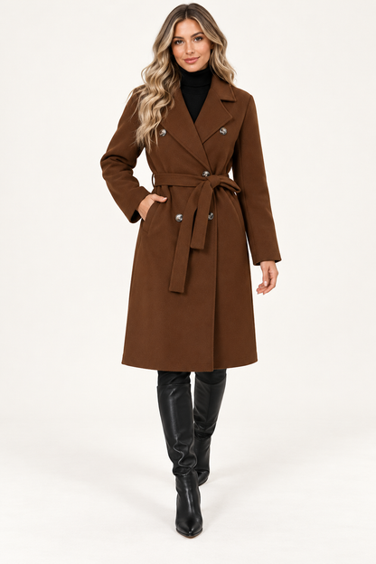 Margot | Belted Autumn Trench Coat