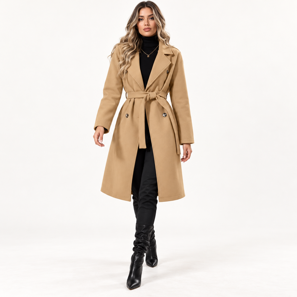 Margot | Belted Autumn Trench Coat
